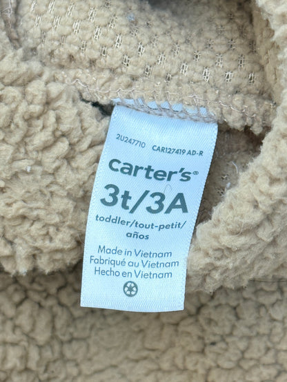 Carter's Sherpa Fleece Hoodie 3T