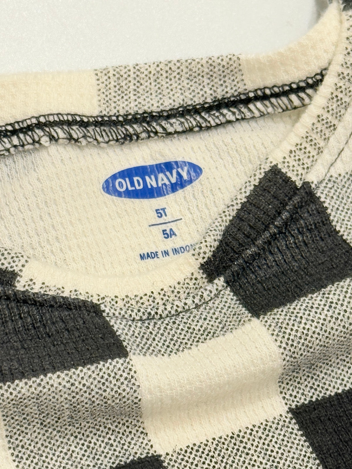 Old Navy Buffalo Plaid Long Sleeve Top 5T