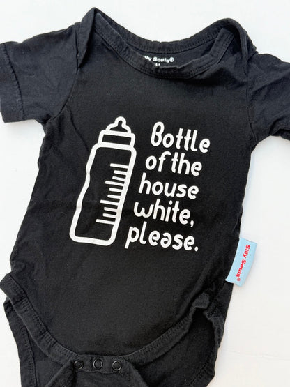 Silly Souls Bottle of the House Onesie 3-6M