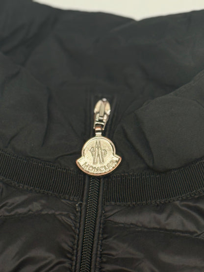 Moncler Black Hooded Packable Down Jacket US