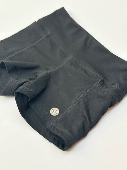 Jill Yoga Black Bike Shorts Size 4