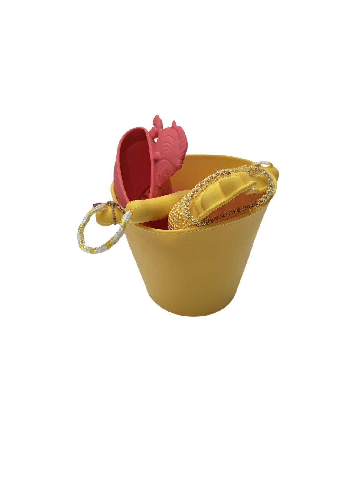 Scrunch Silicone Beach Bucket Toy Set
