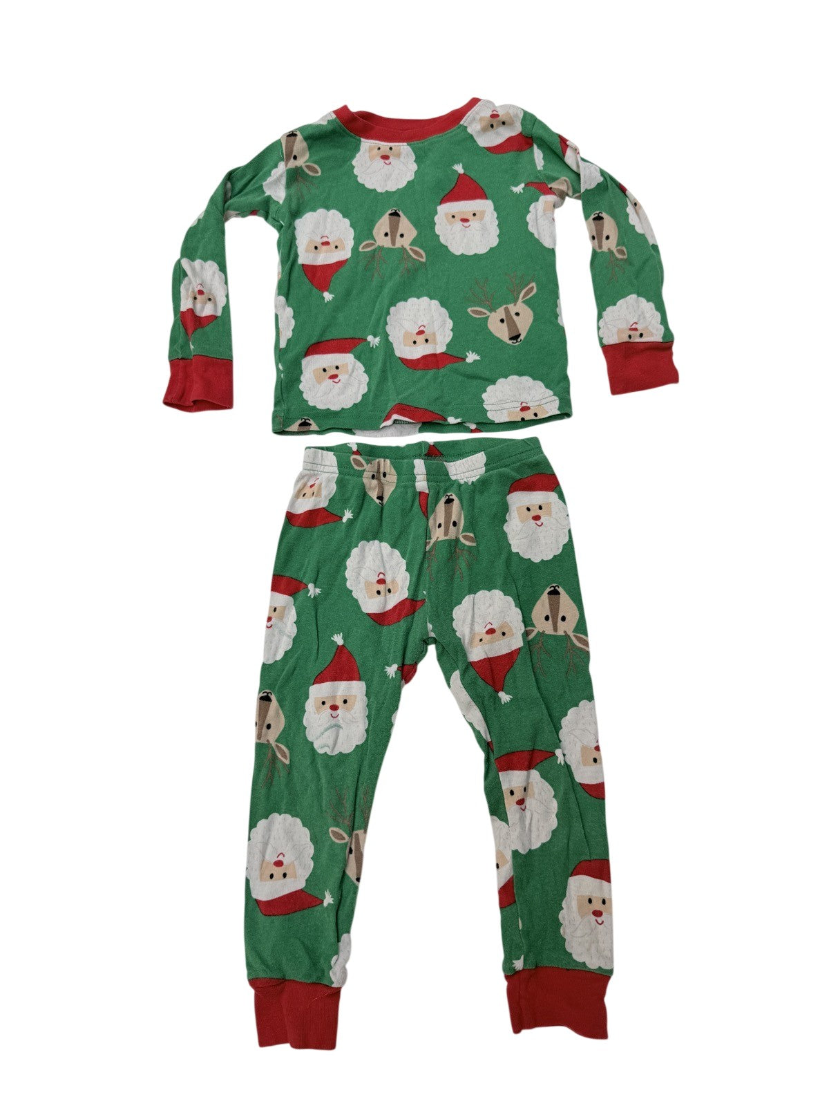 Carter's Santa Print Pajama Set 2T