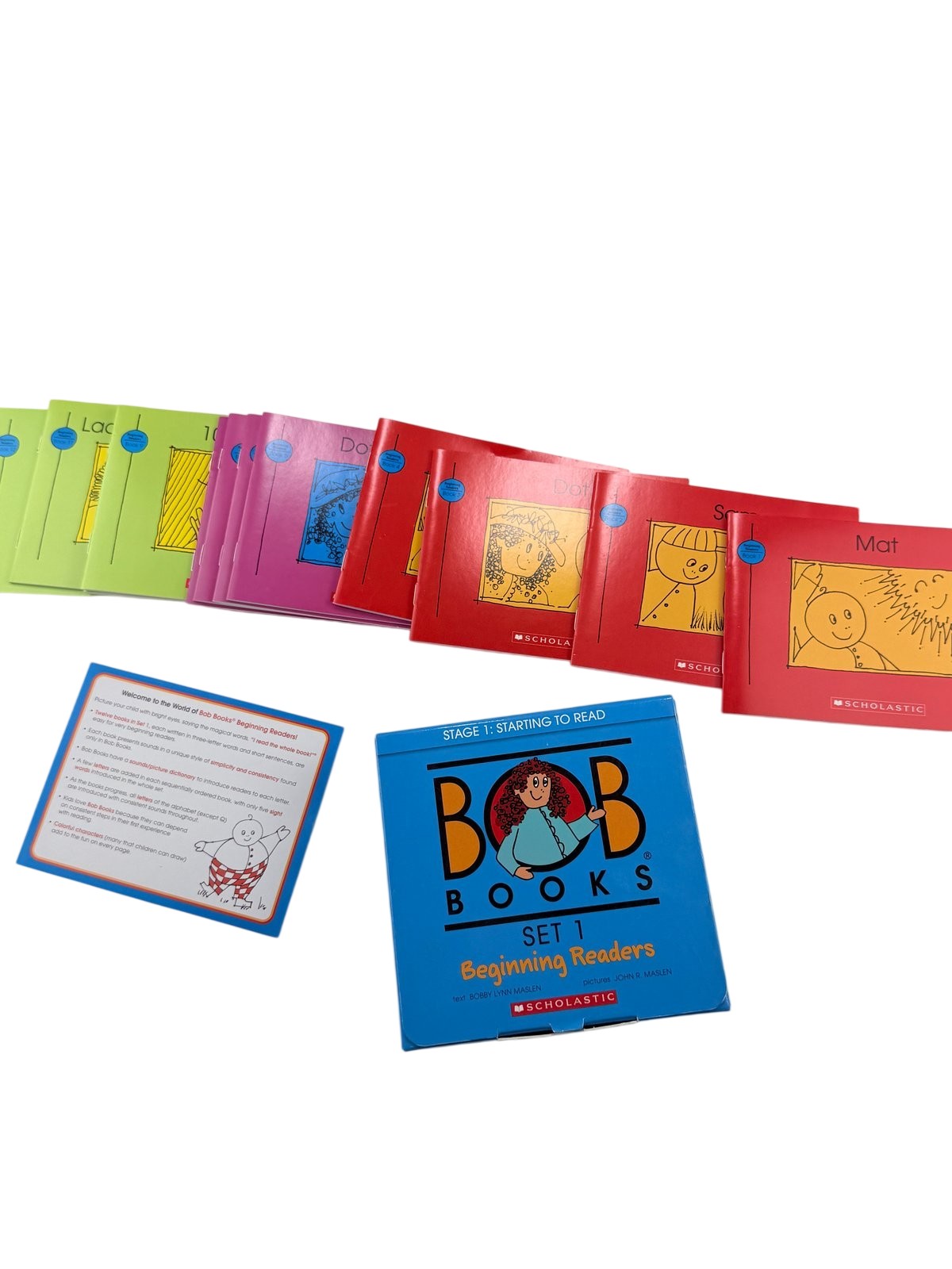 Bobby Lynn Maslen Bob Books Set 1 Beginning Readers