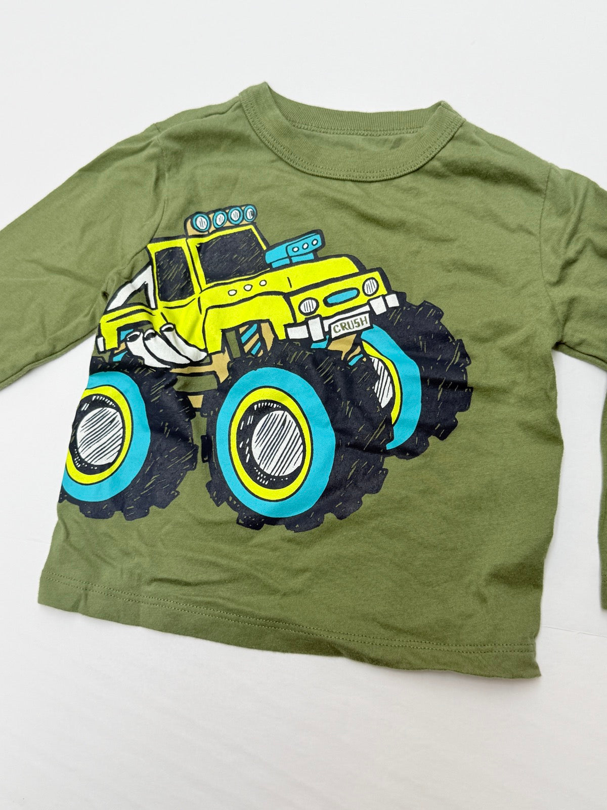 The Children's Place Monster Truck T-Shirt 12-18M