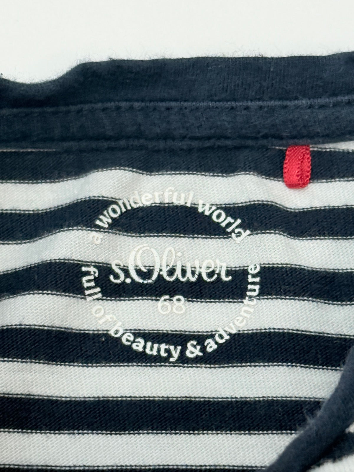 S.Oliver Striped Raccoon Long Sleeve Shirt 6-9M