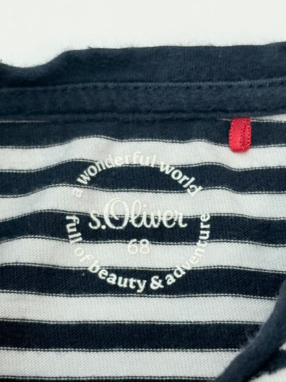S.Oliver Striped Raccoon Long Sleeve Shirt 6-9M