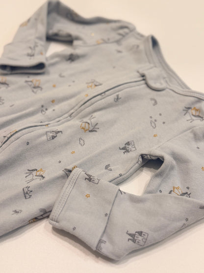 Carter's Unicorn Print Zip Sleeper 3M