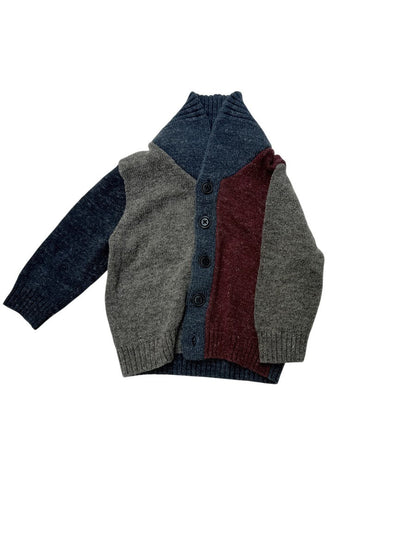 Baby Gap Colorblock Button Cardigan 18-24M