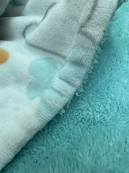 Large Little Miracles Stars Clouds Blanket