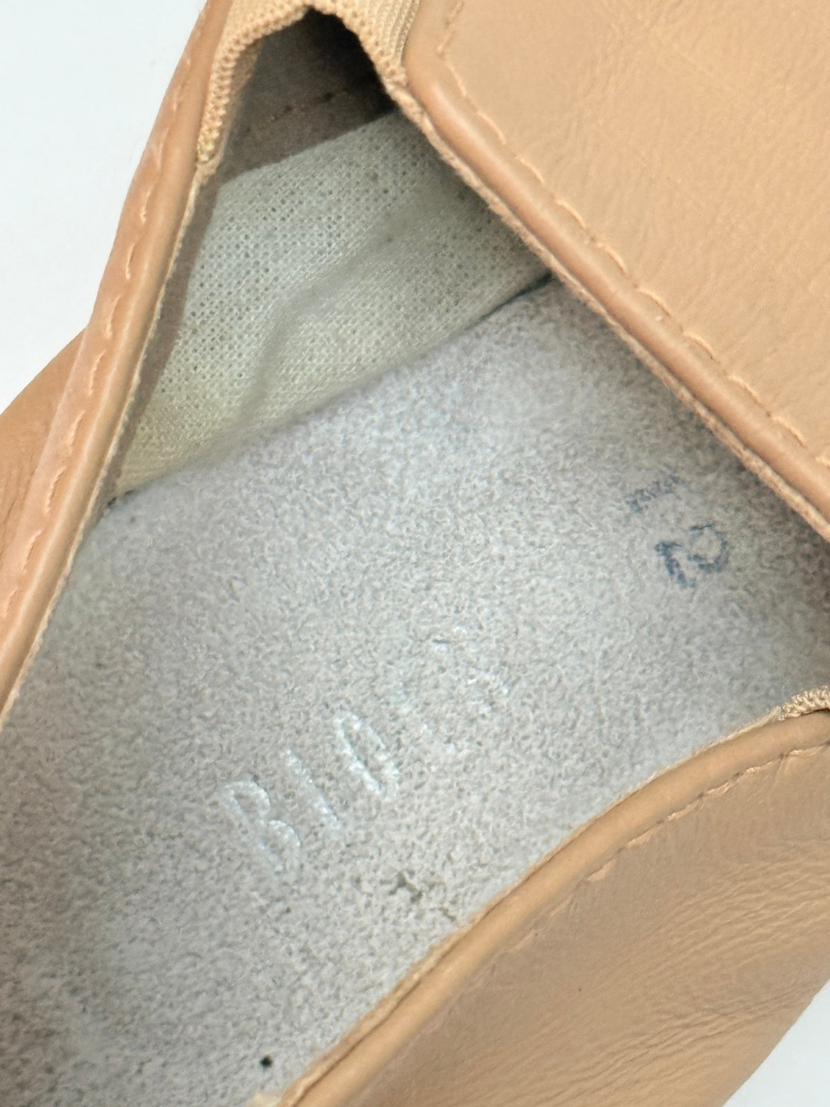 Bloch Tan Leather Jazz Shoes Size 12