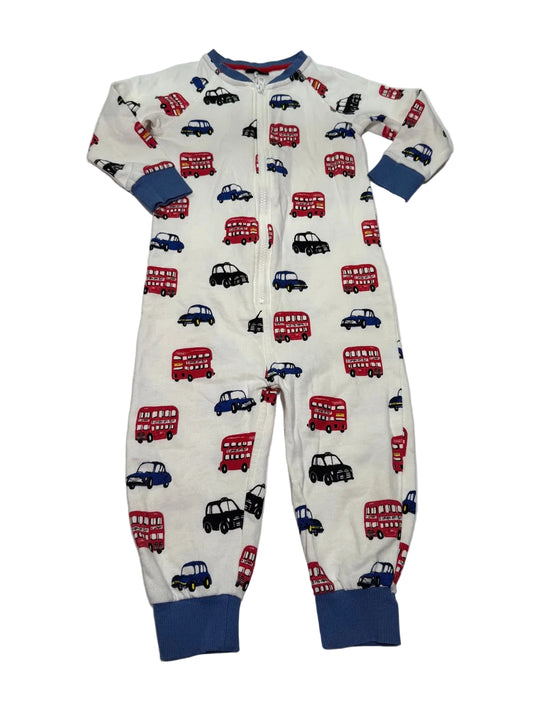 Next London Transport Sleeper Romper 3-4y