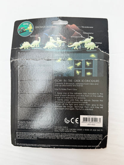 NWT - 4M Glow-in-the-Dark 3D Dinosaurs Toy Set