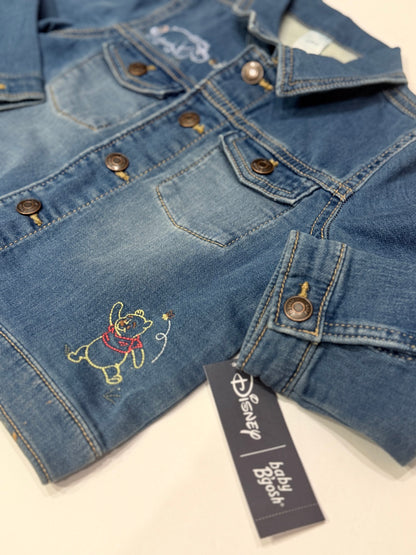 Disney Baby B'gosh Winnie Pooh Embroidered Denim Jacket 24M