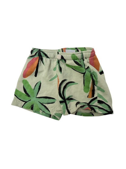 Zara Tropical Print Shorts 9-12 Months