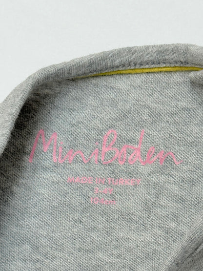 Mini Boden Ice Skating Animals T-Shirt 3-4Y