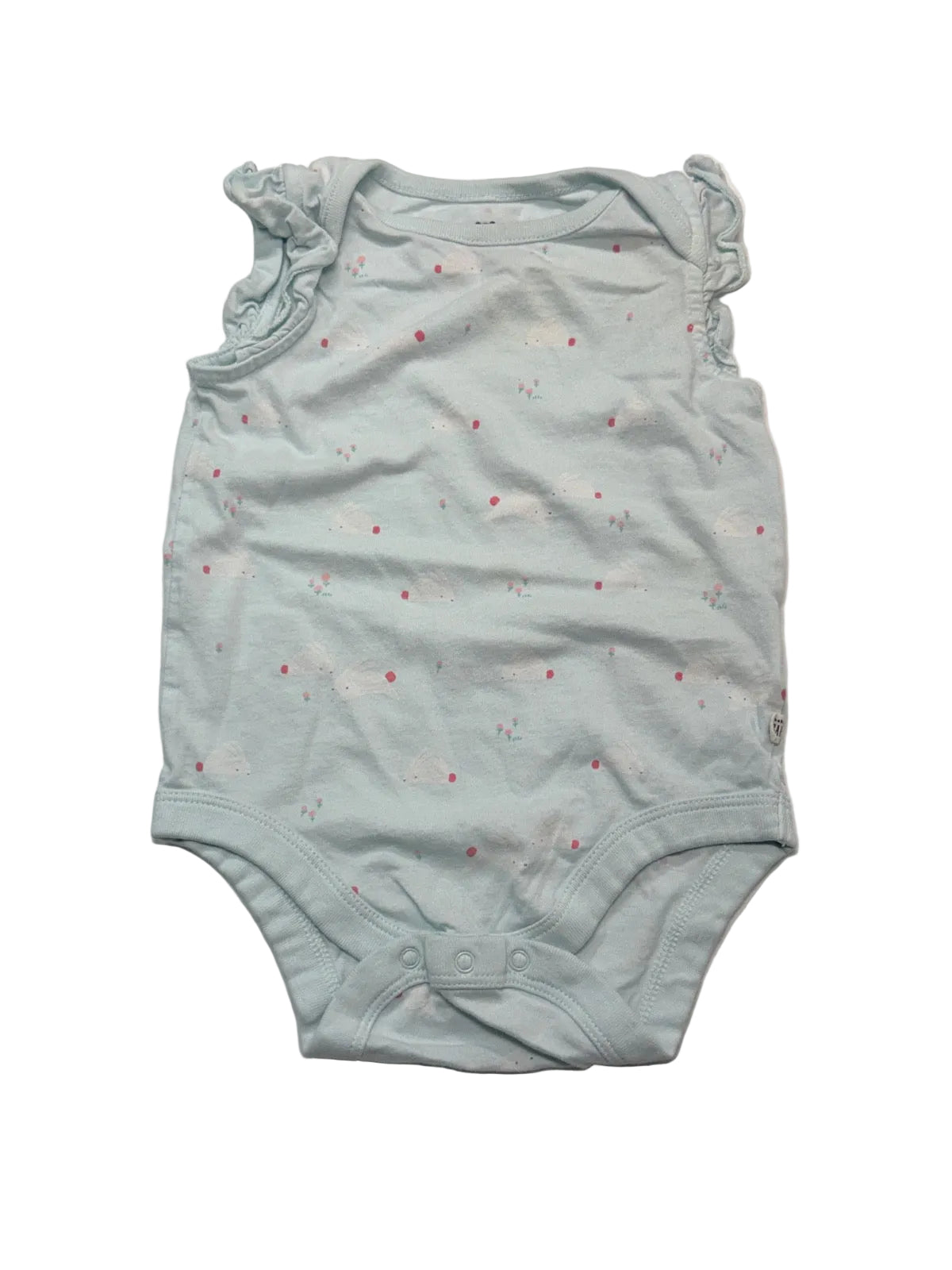 Baby Gap Mint Bunny Bodysuit & Bloomer Set 6-12m