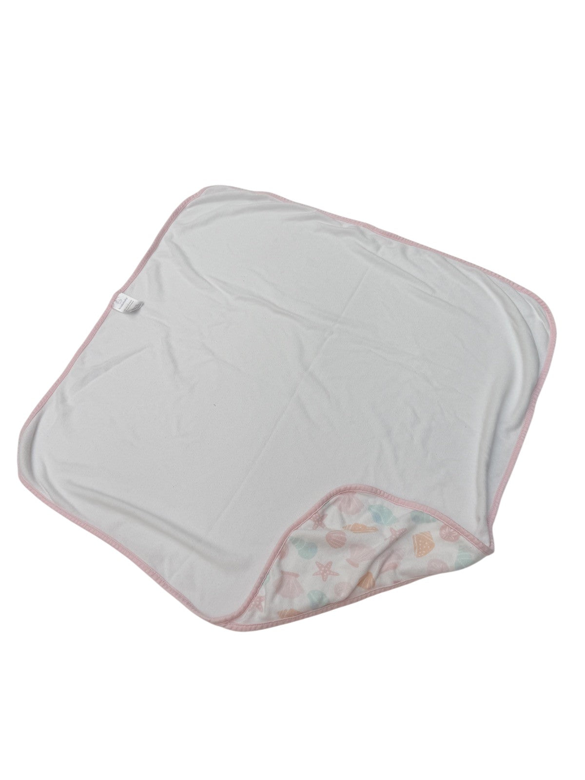 Koalababy Pink Seashell Print Baby Blanket