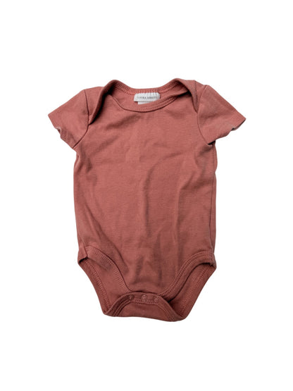 Laura Ashley Terracotta Bodysuit 3-6M