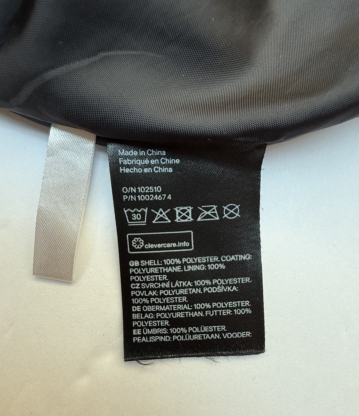 H&M Faux Leather Mini Skirt Size 5-6Y