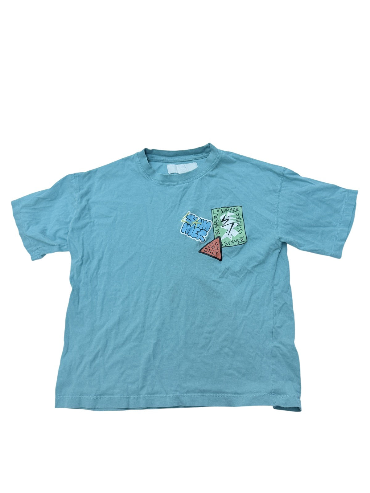 Zara LA Summer Graphic T-Shirt Size 7-8Y