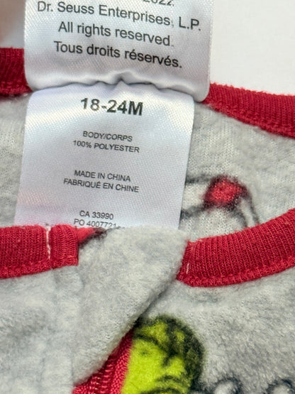 Dr. Seuss Grinch Fleece Sleeper 18-24M