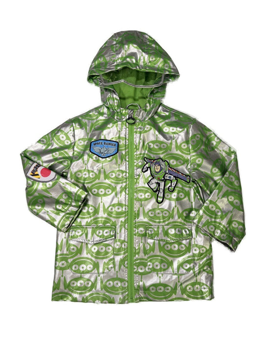 Disney Buzz Lightyear Raincoat Jacket Size 4