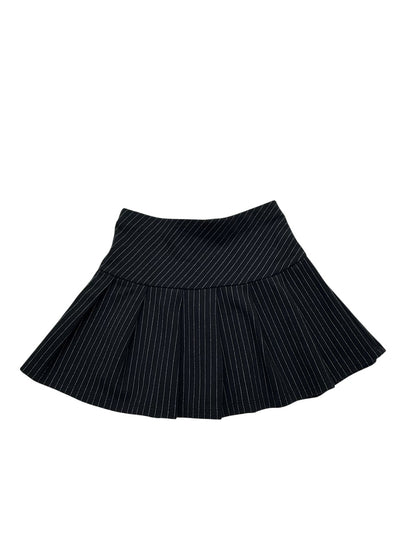 H&M Pinstripe Pleated Mini Skirt Size 5-6Y