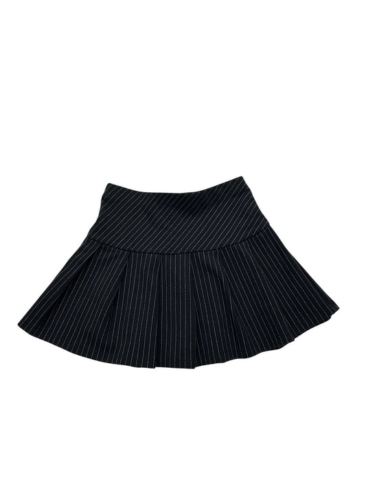 H&M Pinstripe Pleated Mini Skirt Size 5-6Y