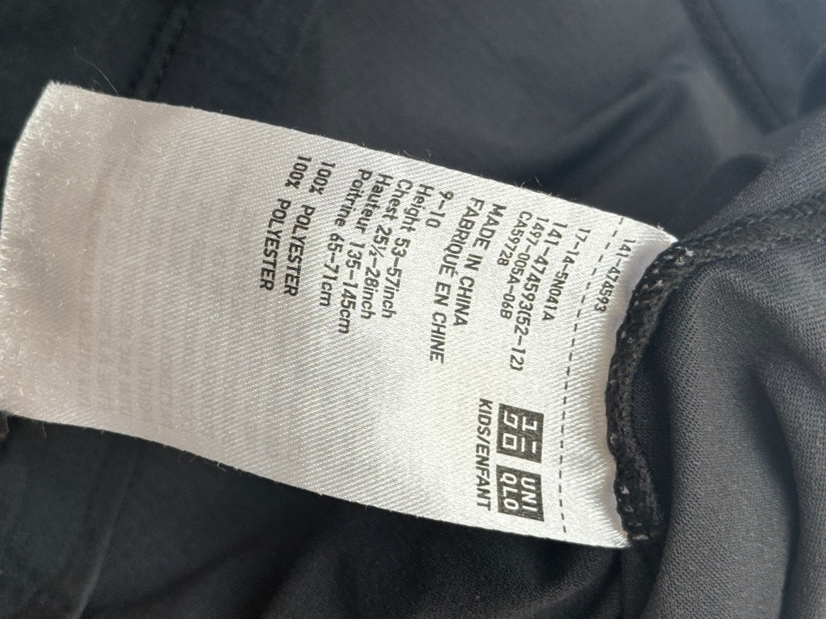 Uniqlo Dry-EX Abstract Print T-Shirt 9-10Y