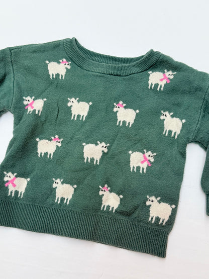 Baby Gap Sheep Print Sweater 18-24M