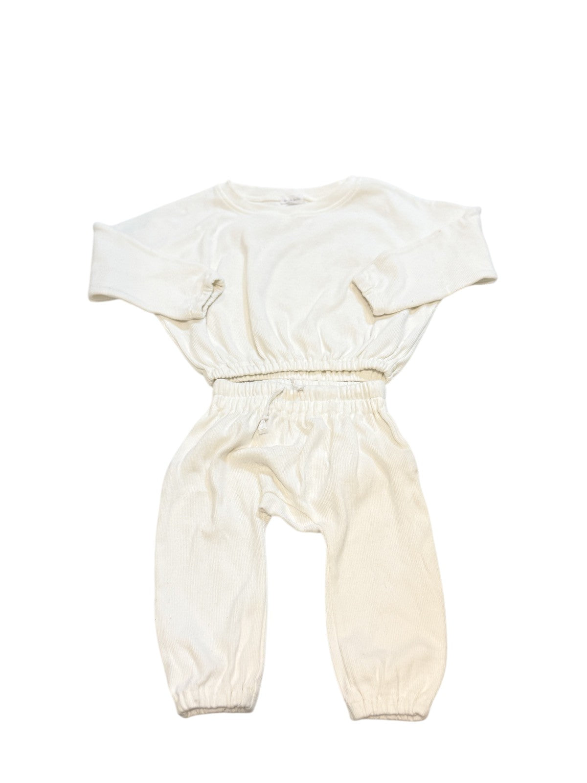Simple Littles Thick Organic Cotton Ribbed Knit Set 1T
