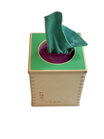 Lovevery Silks Tissue Box Baby Toy