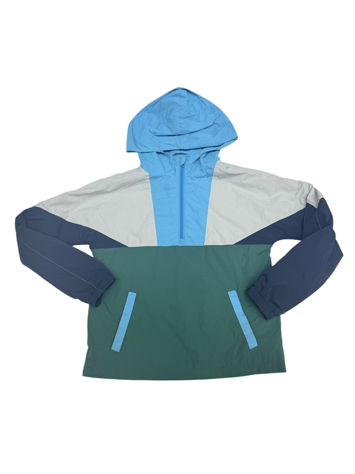 Cat & Jack Colorblock Windbreaker Jacket Size L 12 14