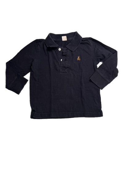 Baby Gap Navy Long Sleeve Polo 3T