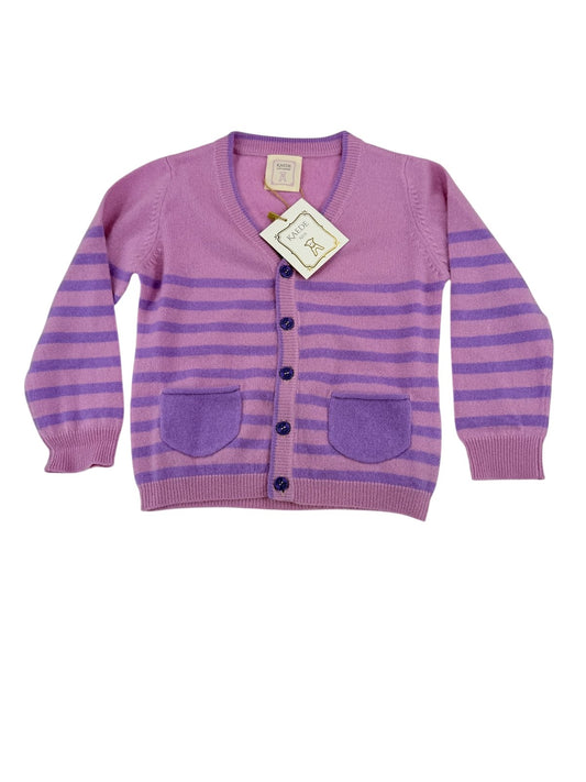 NWT - Kaede Striped Cashmere Cardigan Size 2-3Y / 3-4Y /5-6Y