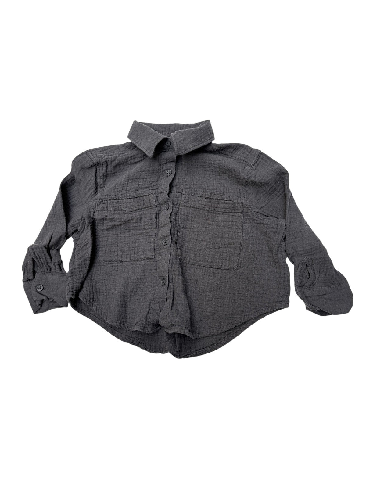 George Gray Cotton Gauze Shirt Size 4