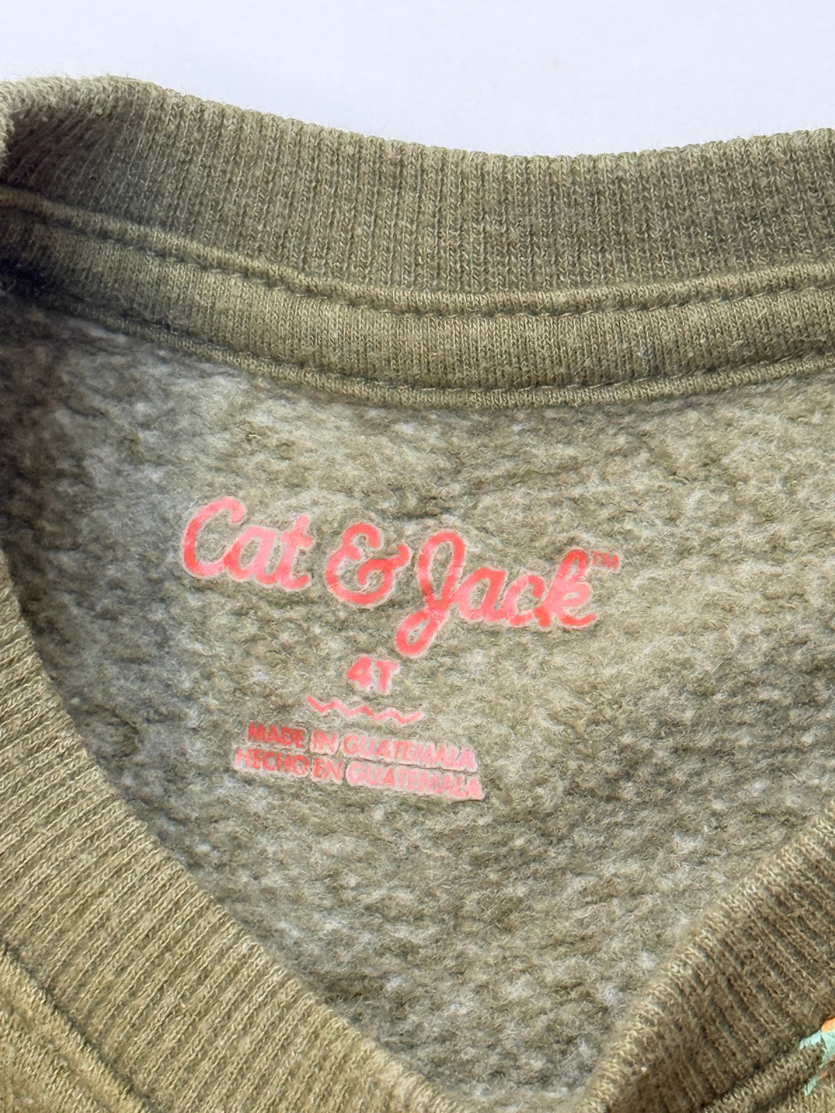 Cat & Jack Lightning Bolt Sweatshirt Size 4T