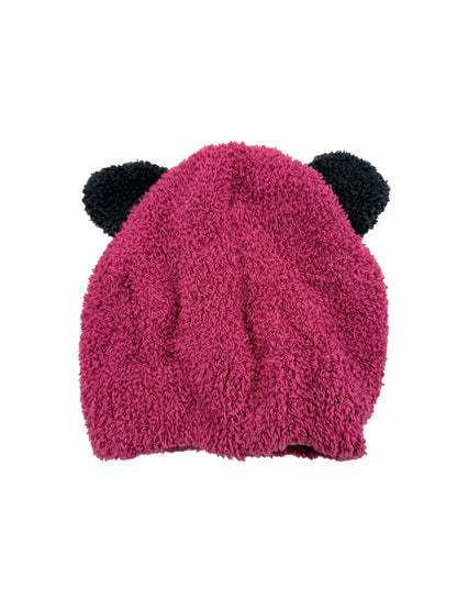 Joe Fresh Pink Bear Ear Beanie Hat 2-3Y