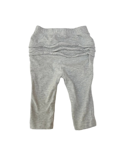 Old Navy Gray Ruffle Leggings 3-6M
