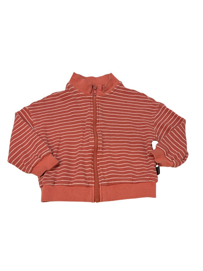 CHENCHENMA Striped Waffle Knit Jacket Size 3T