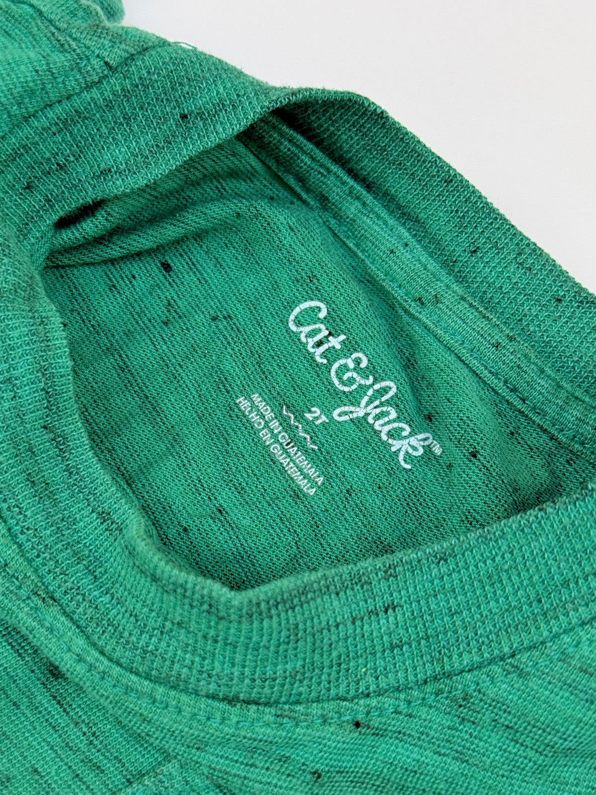 Cat & Jack Green Pocket T-Shirt 2T
