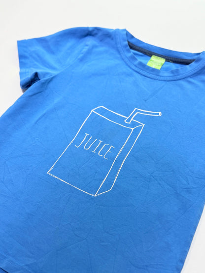 Peekaboo Beans Blue Juice T-Shirt Size 6Y