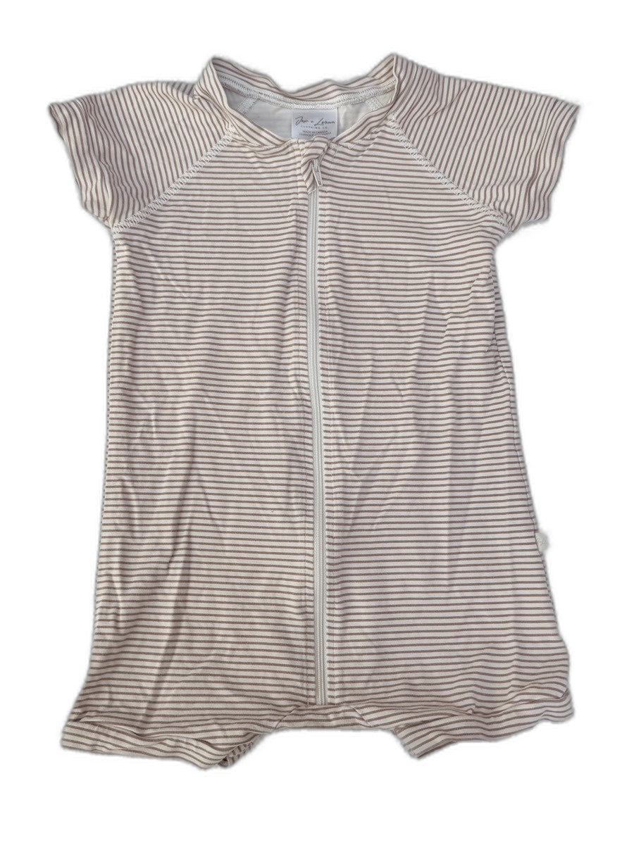Jage + Lennon Striped Zip Romper 18-24M