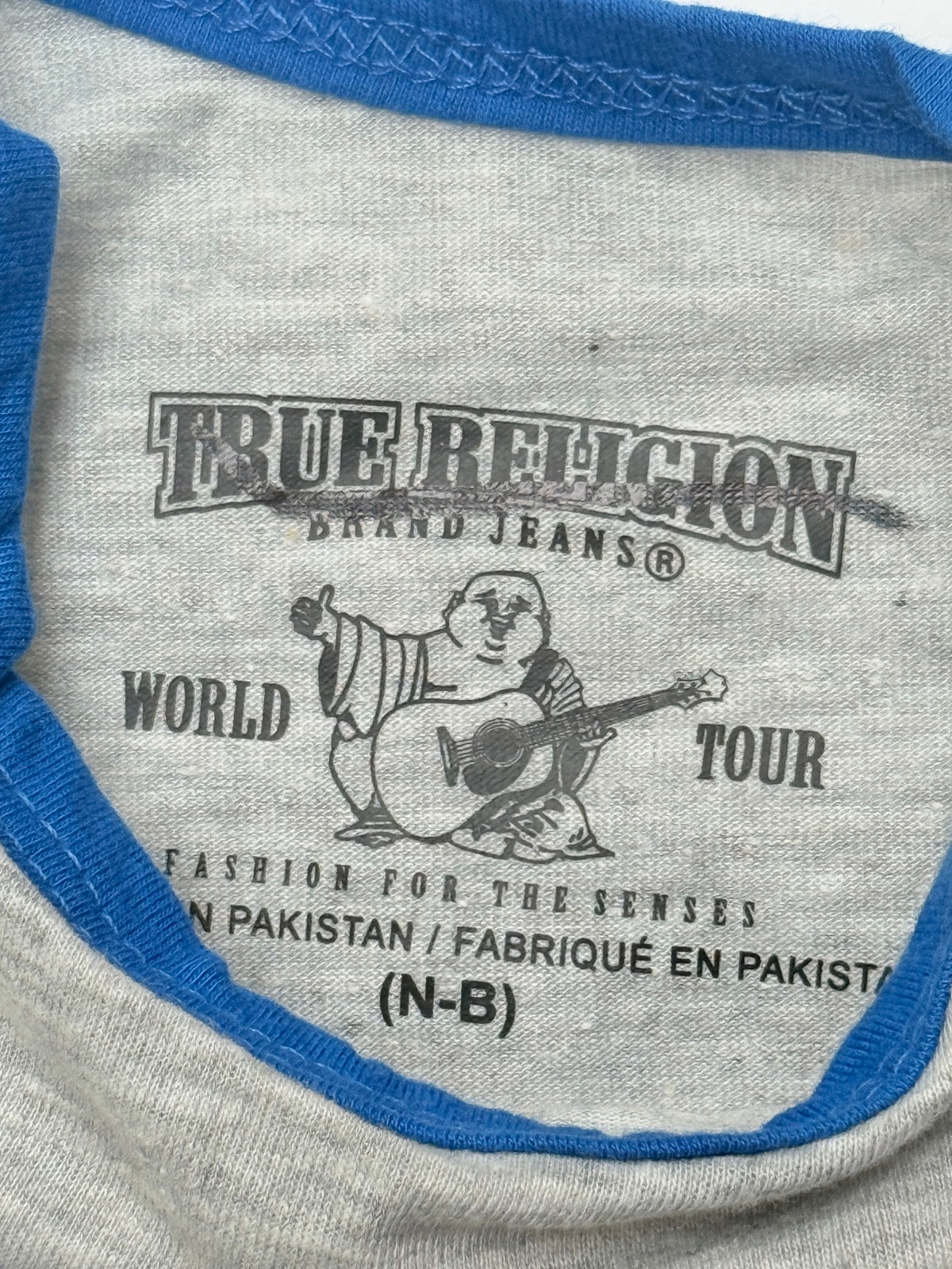 True Religion Horseshoe Logo Bodysuit Newborn