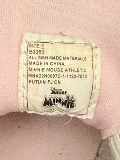 Minnie Mouse Sneakers Toddler Size 6