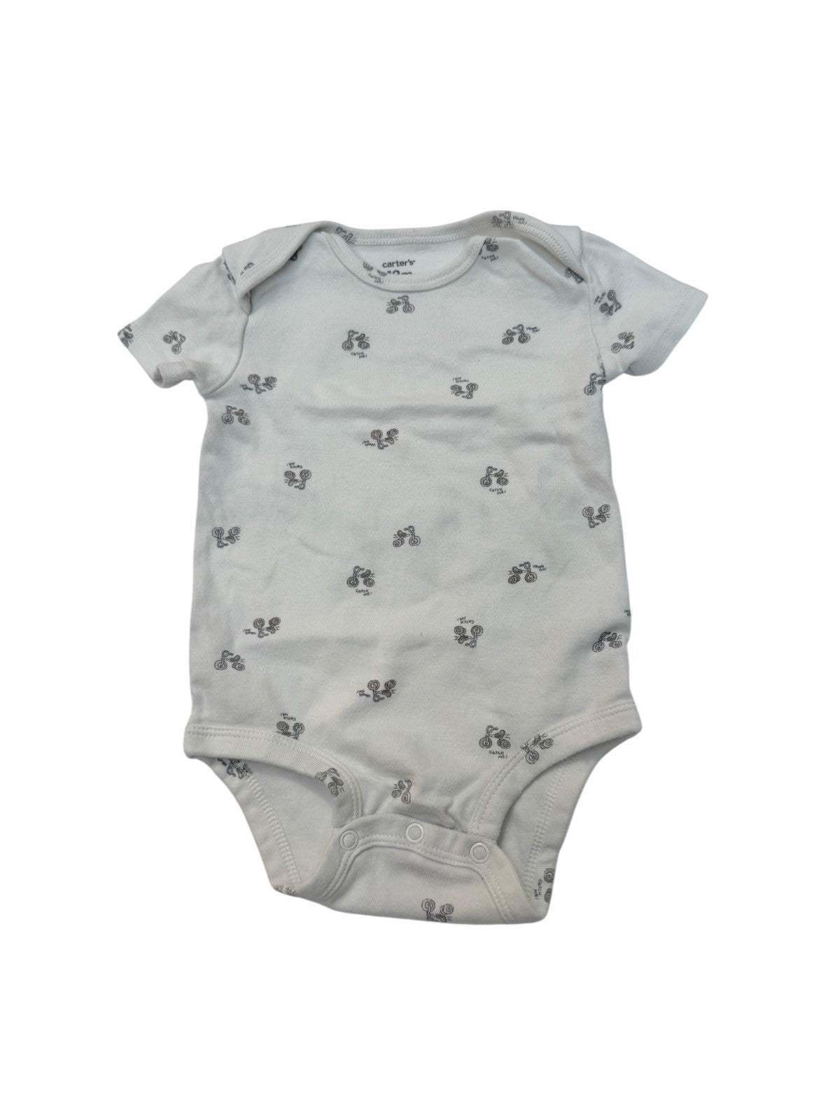 Carter's Bicycle Print Bodysuit 12M