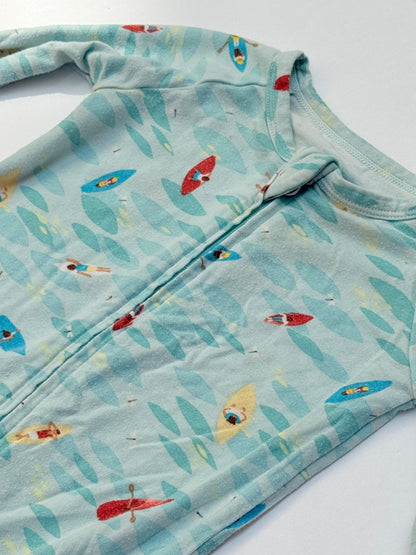 Loulou Lollipop Kayak Sleeper Romper 3-6m