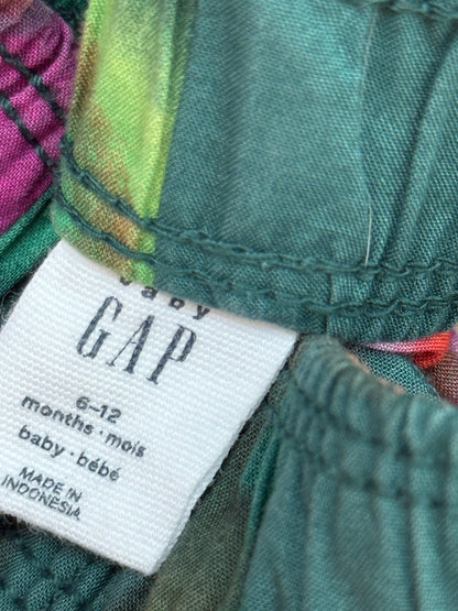 Baby Gap Green Tee & Shorts Set 6-12M