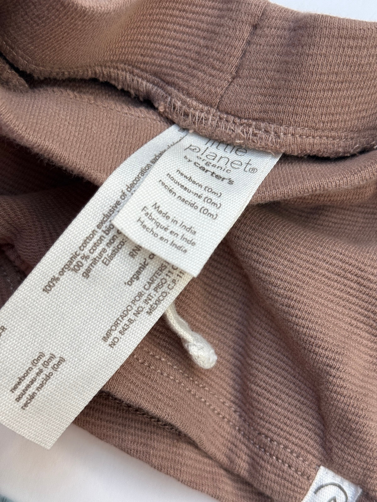 Little Planet by Carter's Brown Shorts Newborn